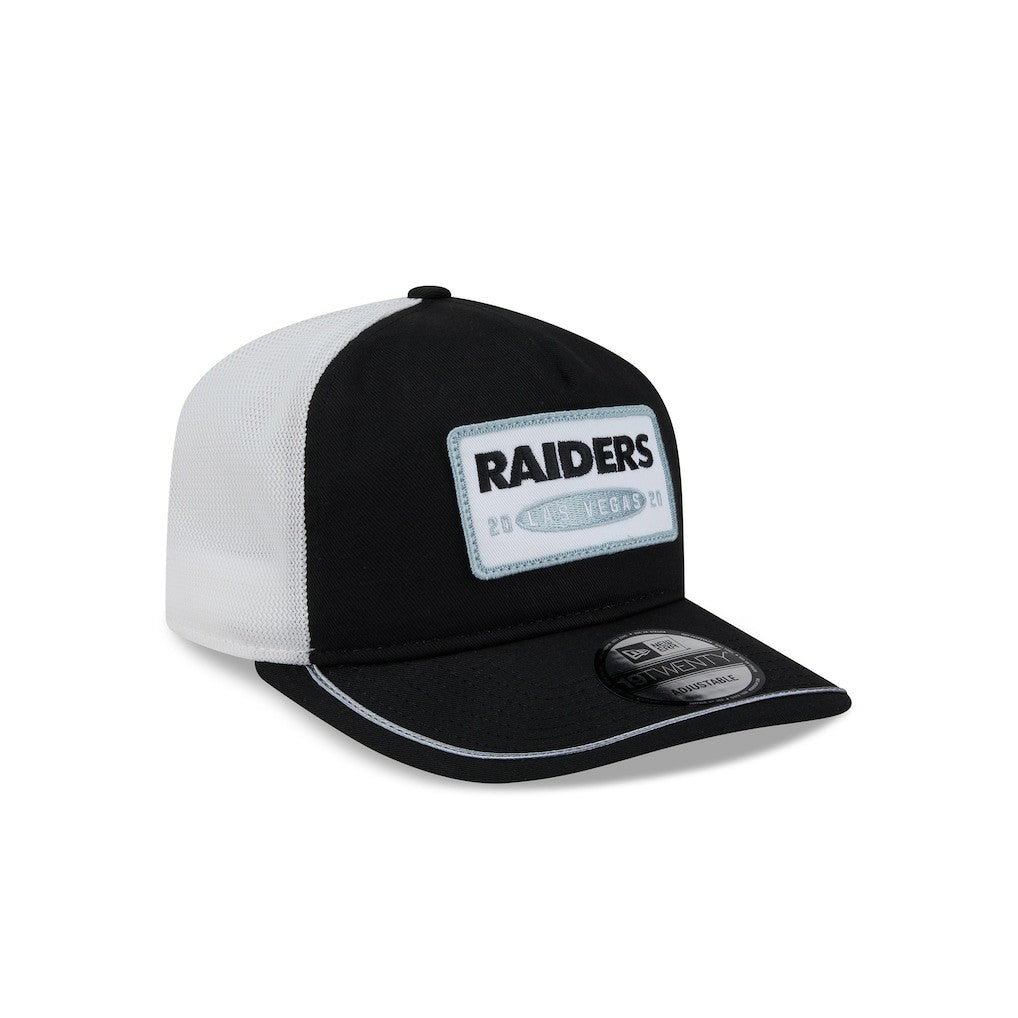NFL Las Vegas Raiders Patch 19TWENTY Adjustable Hat