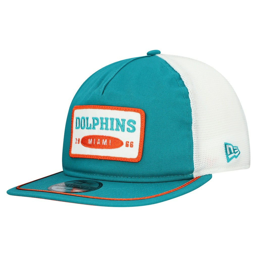 NFL Miami Dolphins Patch 19TWENTY Adjustable Hat