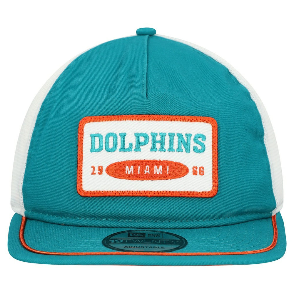 NFL Miami Dolphins Patch 19TWENTY Adjustable Hat