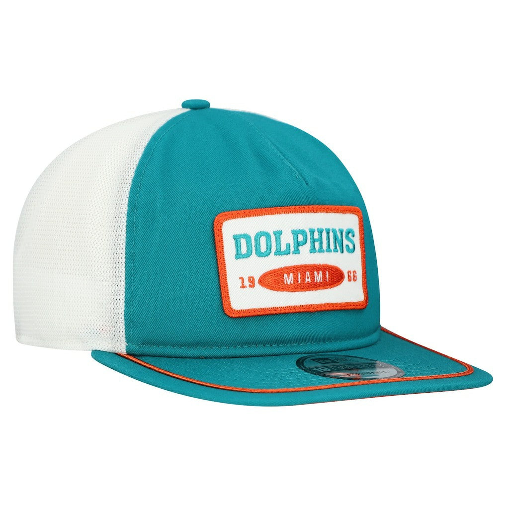 NFL Miami Dolphins Patch 19TWENTY Adjustable Hat