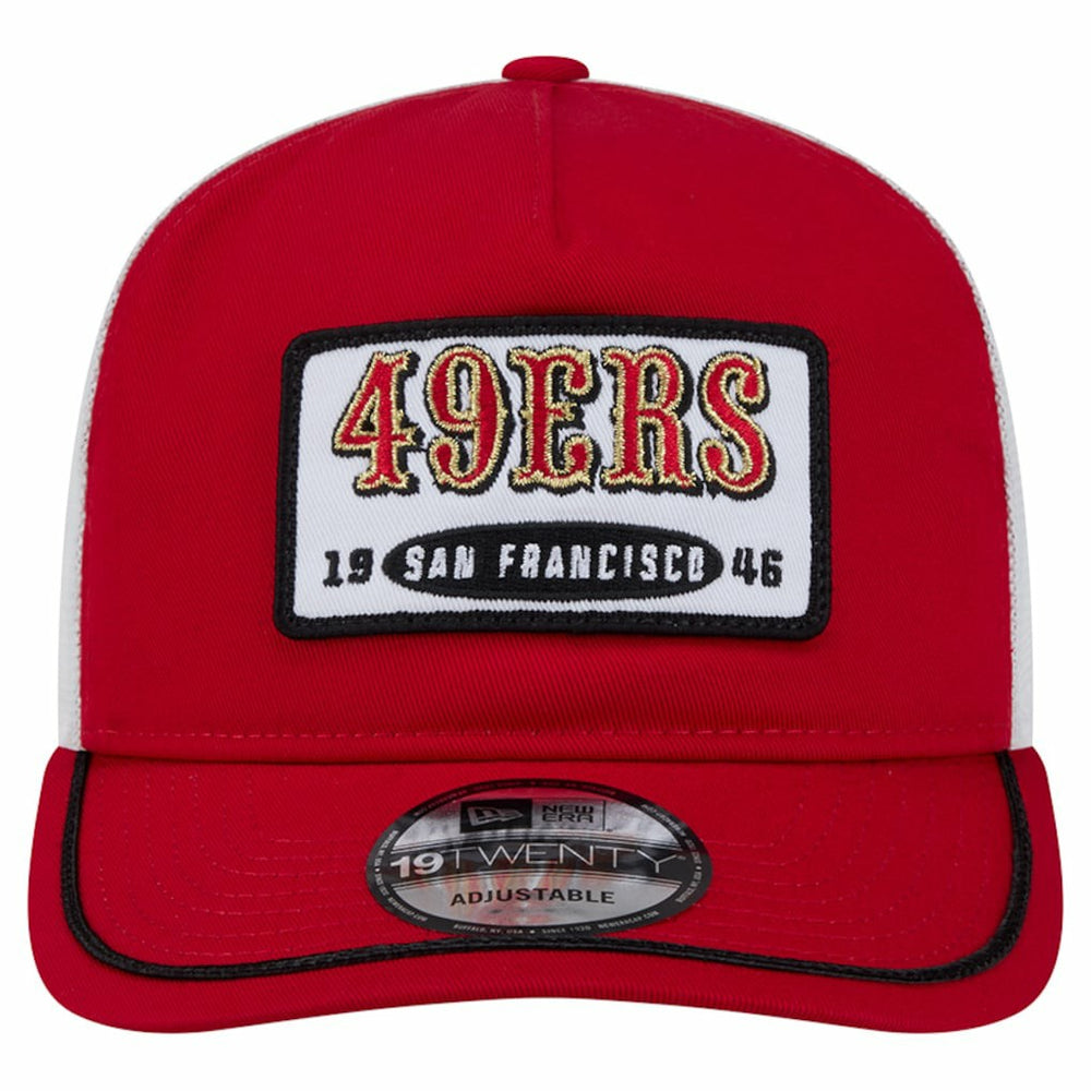 NFL San Francisco 49ers Patch 19TWENTY Adjustable Hat
