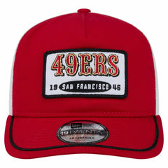 NFL San Francisco 49ers Patch 19TWENTY Adjustable Hat