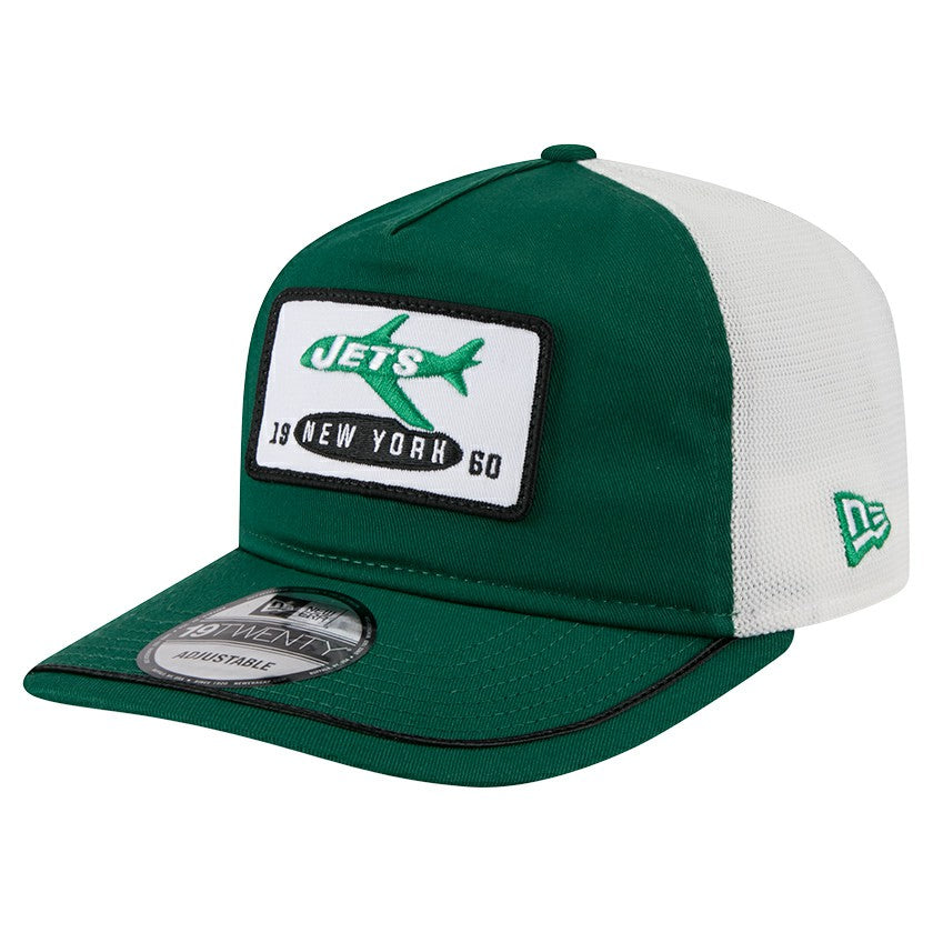 NFL New York Jets Patch 19TWENTY Adjustable Hat