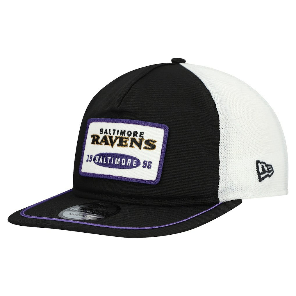 NFL Baltimore Ravens Patch 19TWENTY Adjustable Hat