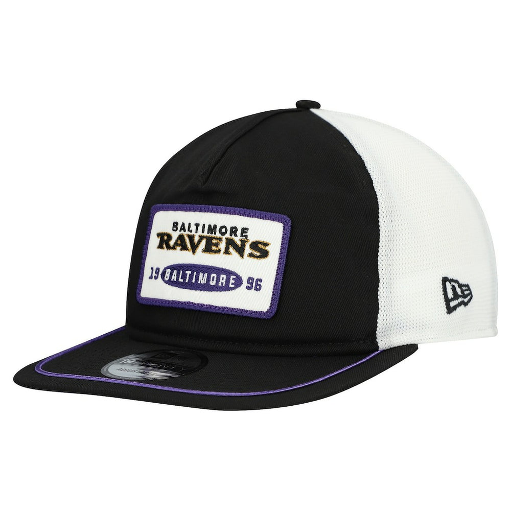 NFL Baltimore Ravens Patch 19TWENTY Adjustable Hat