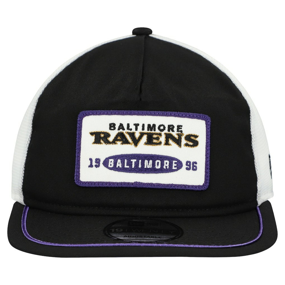NFL Baltimore Ravens Patch 19TWENTY Adjustable Hat