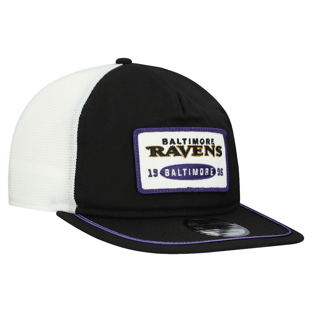 NFL Baltimore Ravens Patch 19TWENTY Adjustable Hat