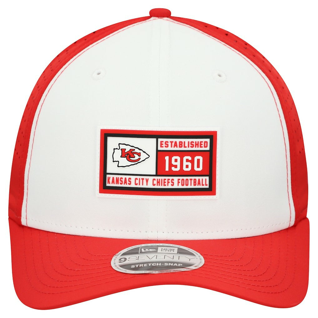 NFL Kansas City Chiefs Established Patch 9SEVENTY Adjustable Hat