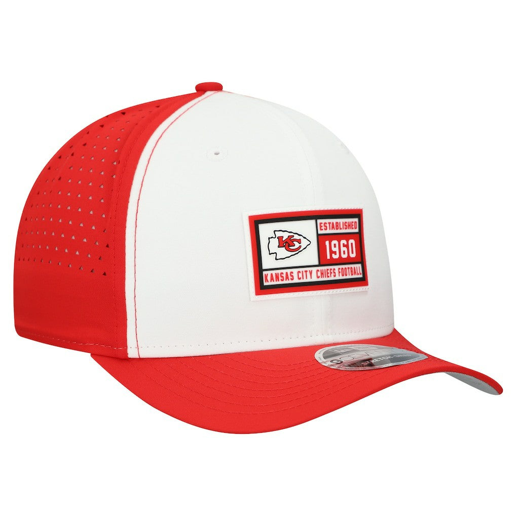NFL Kansas City Chiefs Established Patch 9SEVENTY Adjustable Hat