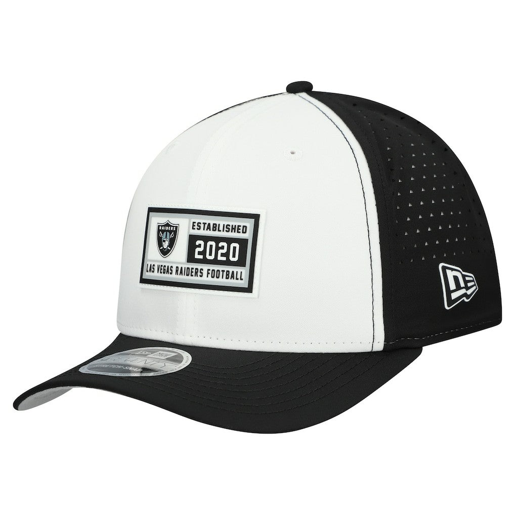 NFL Las Vegas Raiders Established Patch 9SEVENTY Adjustable Hat