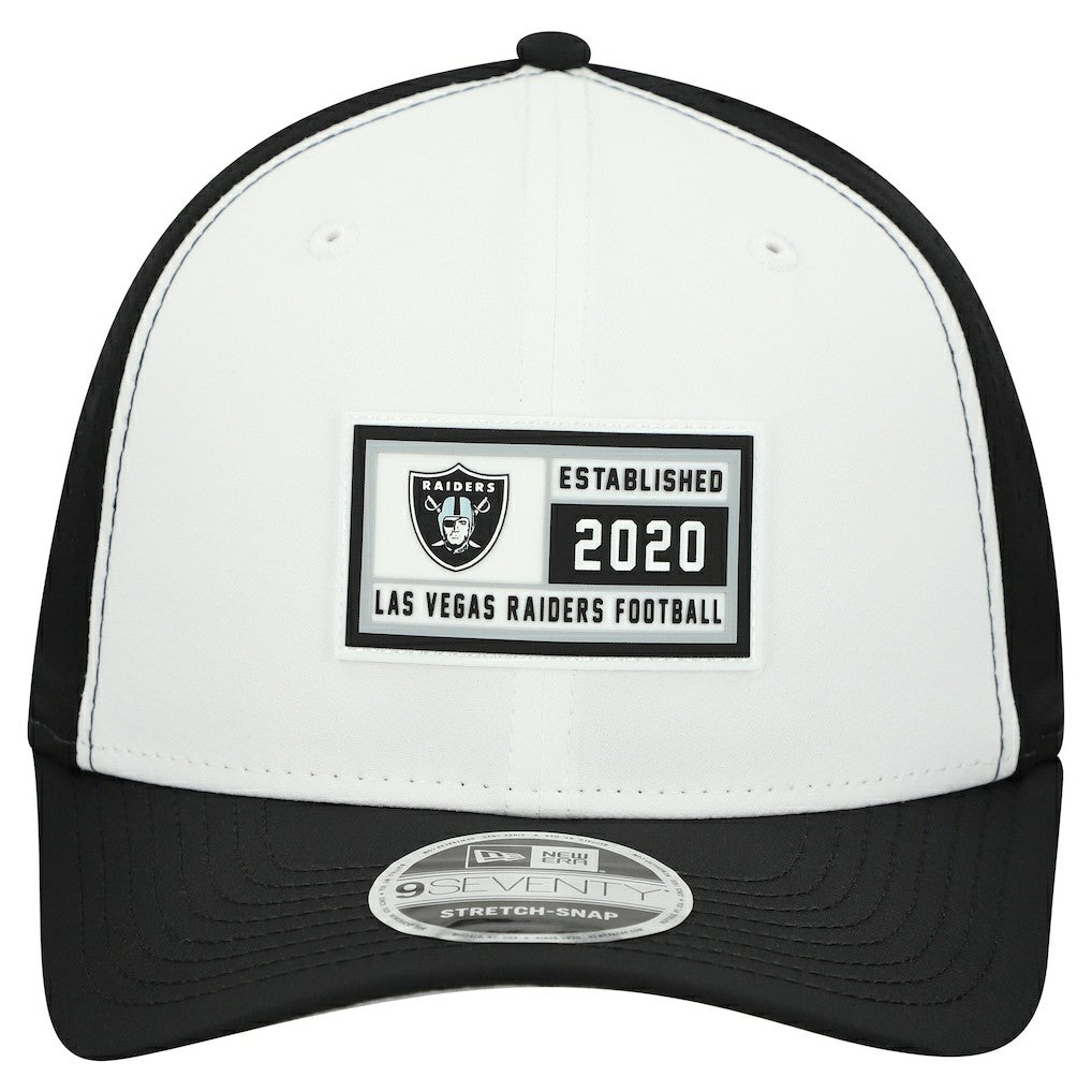 NFL Las Vegas Raiders Established Patch 9SEVENTY Adjustable Hat