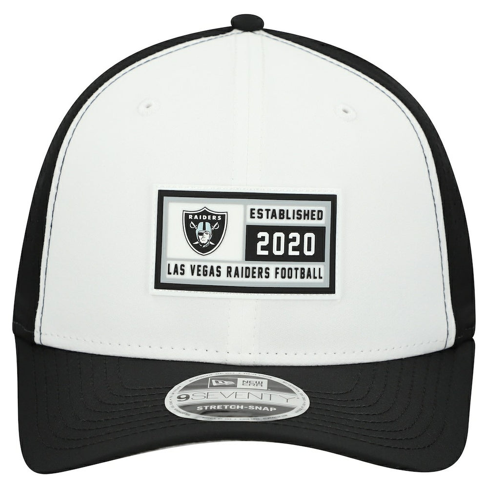 NFL Las Vegas Raiders Established Patch 9SEVENTY Adjustable Hat