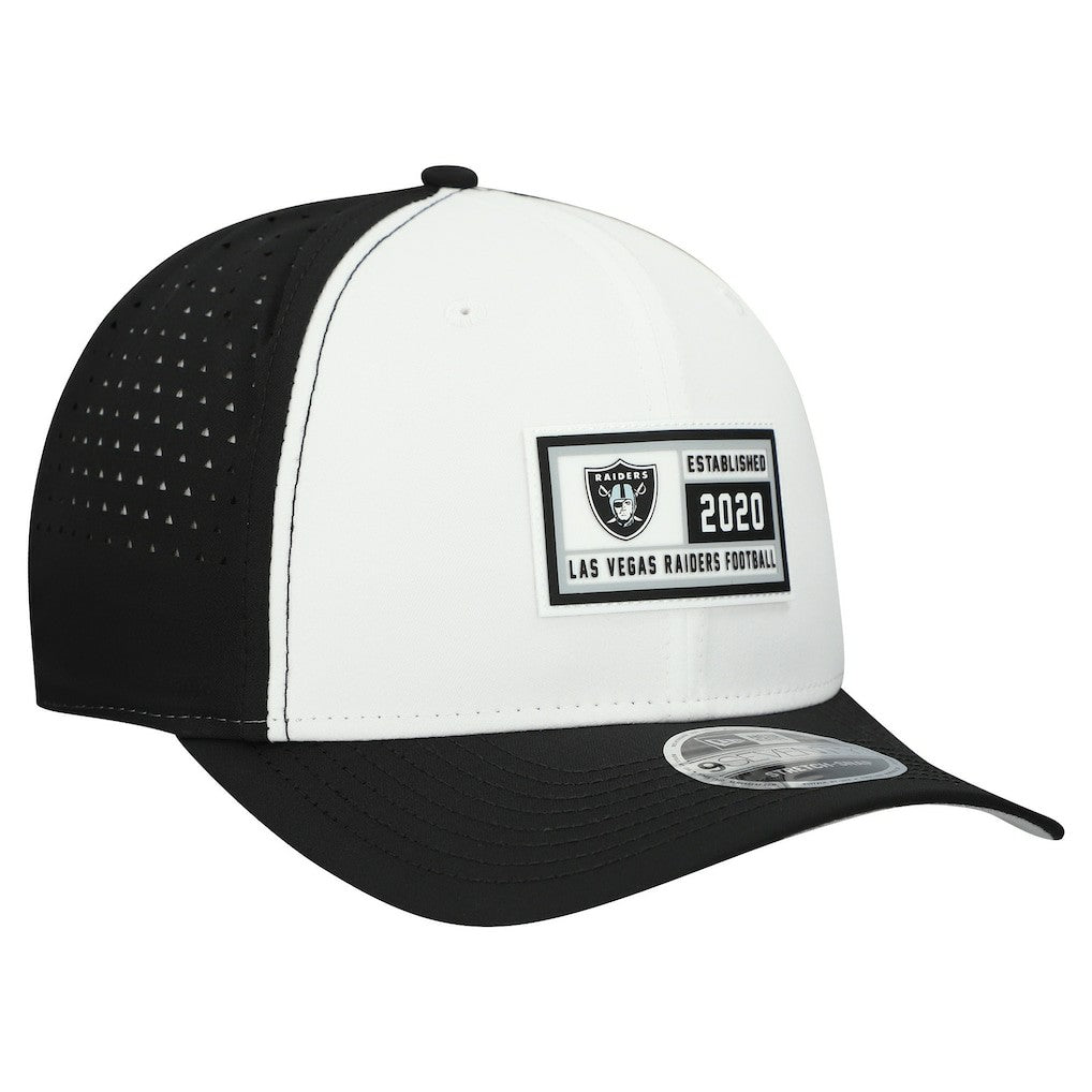 NFL Las Vegas Raiders Established Patch 9SEVENTY Adjustable Hat