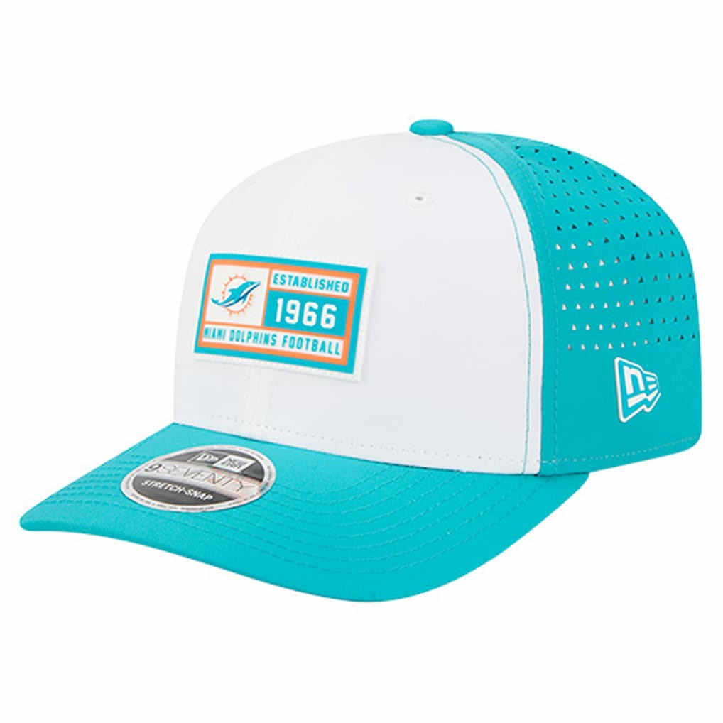 NFL Miami Dolphins Established Patch 9SEVENTY Adjustable Hat