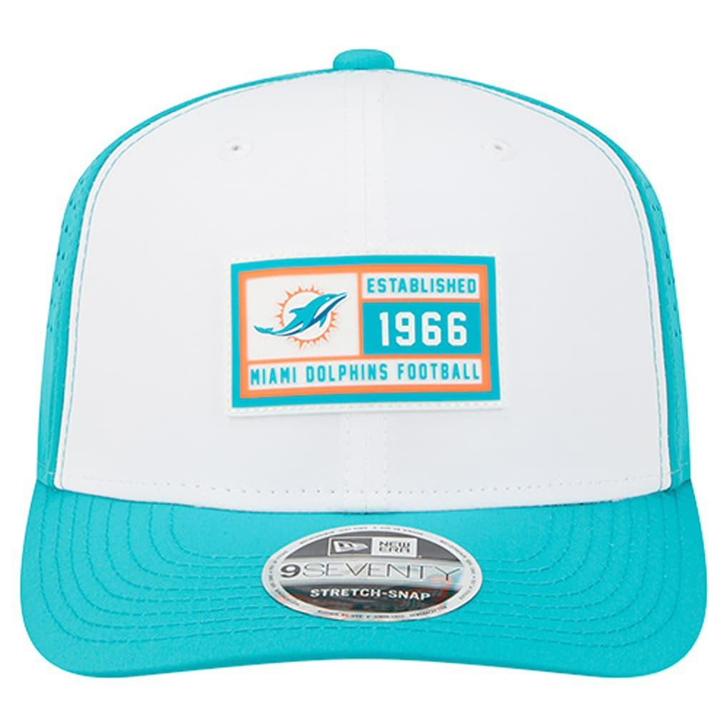 NFL Miami Dolphins Established Patch 9SEVENTY Adjustable Hat