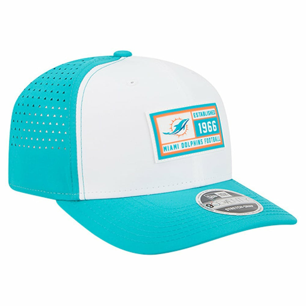 NFL Miami Dolphins Established Patch 9SEVENTY Adjustable Hat