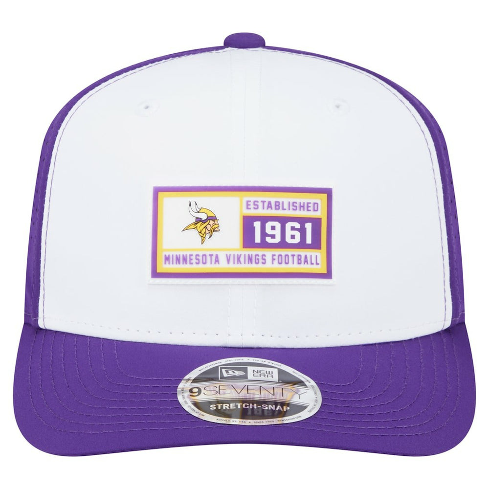 NFL Minnesota Vikings Established Patch 9SEVENTY Adjustable Hat
