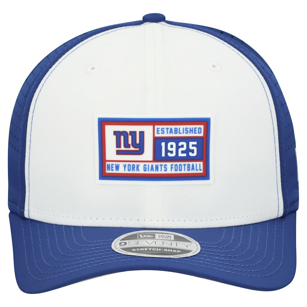 NFL New York Giants Established Patch 9SEVENTY Adjustable Hat