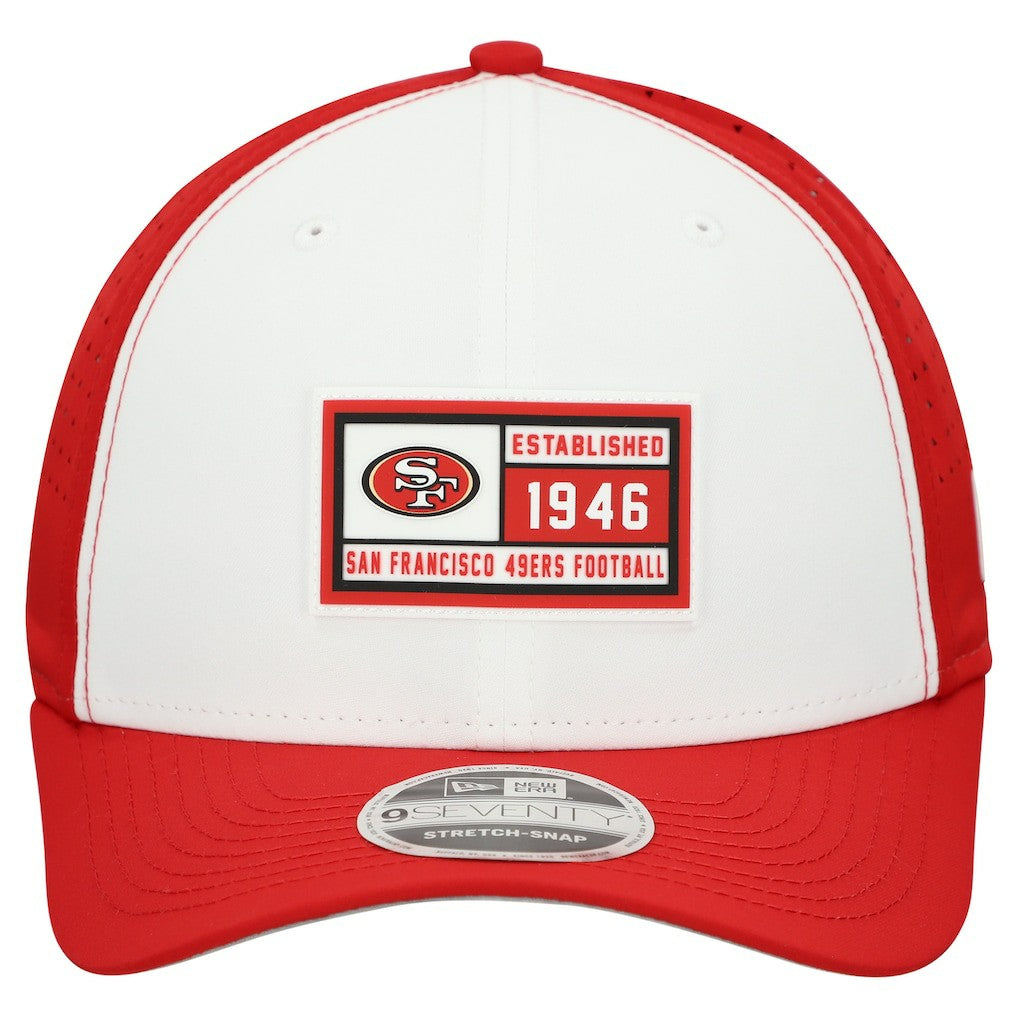 NFL San Francisco 49ers Established Patch 9SEVENTY Adjustable Hat