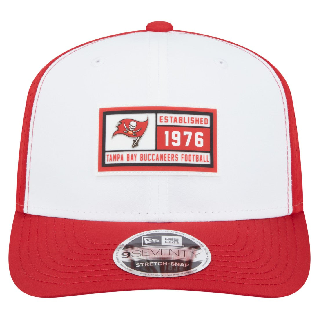 NFL Tampa Bay Buccaneers Established Patch 9SEVENTY Adjustable Hat