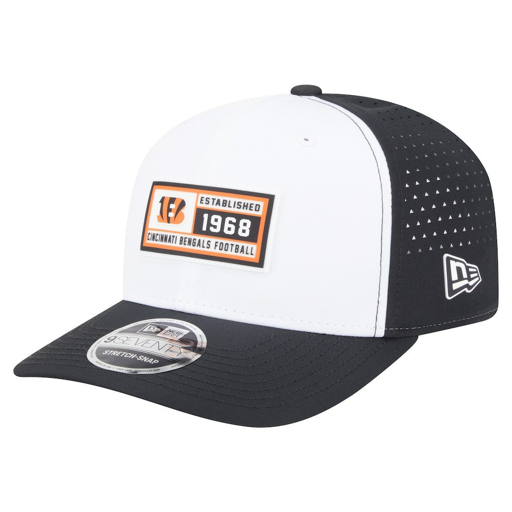NFL Cincinnati Bengals Established Patch 9SEVENTY Adjustable Hat