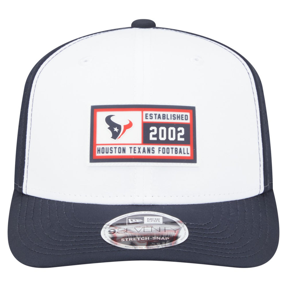 NFL Houston Texans Established Patch 9SEVENTY Adjustable Hat