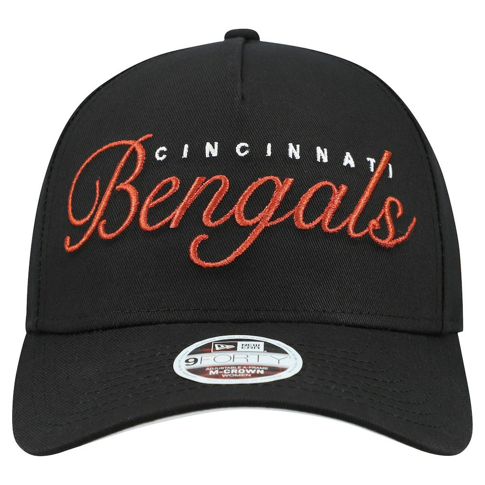 NFL Cincinnati Bengals Women's Metallic 9FORTY M-Crown A-Frame Adjustable Hat