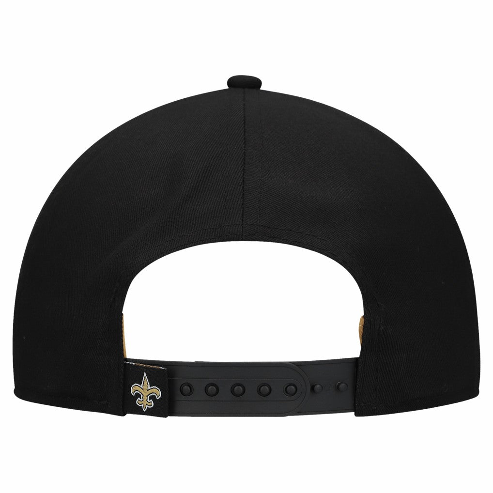 NFL New Orleans Saints Women's Metallic 9FORTY M-Crown A-Frame Adjustable Hat