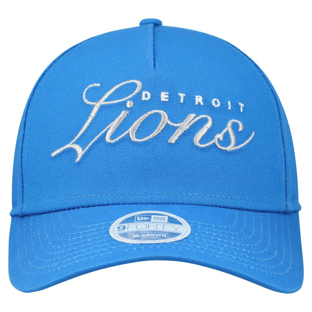 NFL Detroit Lions Women's Metallic 9FORTY M-Crown A-Frame Adjustable Hat