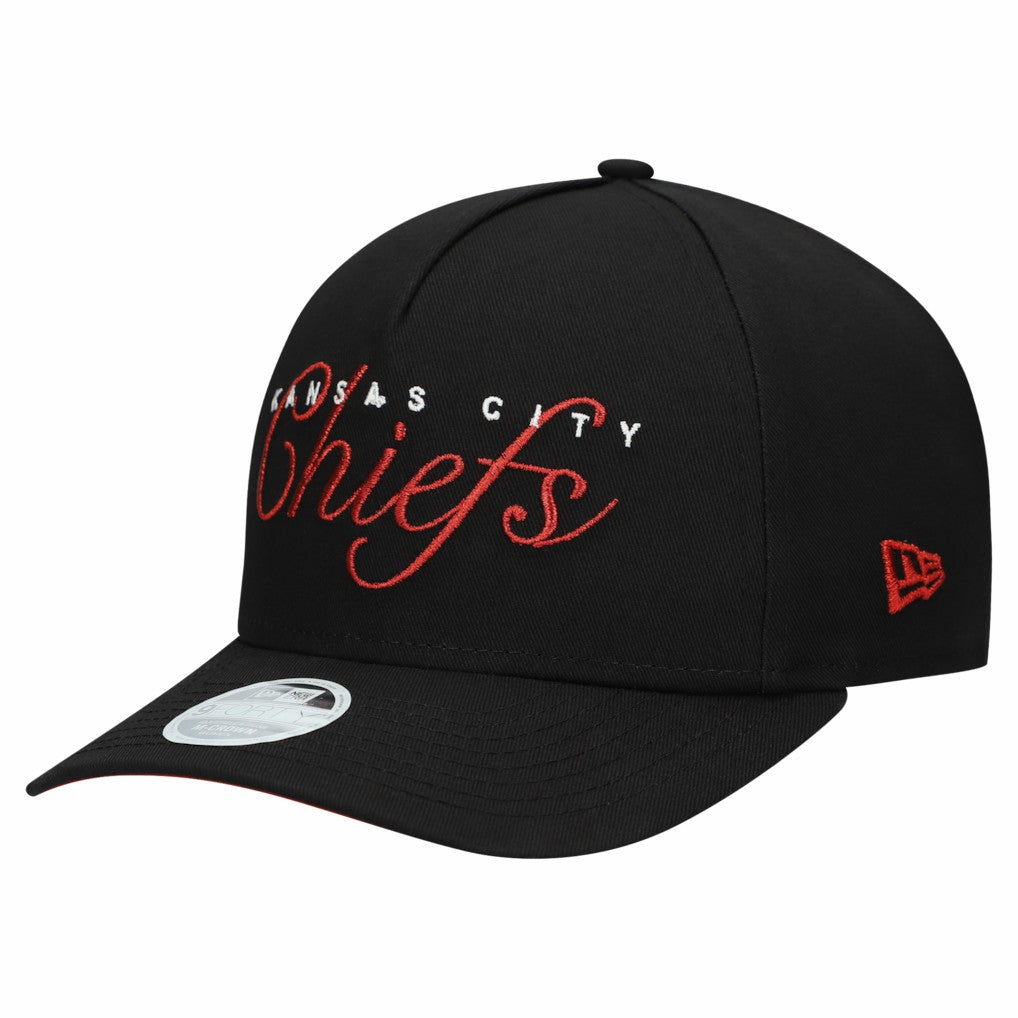 NFL Kansas City Chiefs Women's Metallic 9FORTY M-Crown A-Frame Adjustable Hat