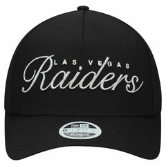 NFL Las Vegas Raiders Women's Metallic 9FORTY M-Crown A-Frame Adjustable Hat