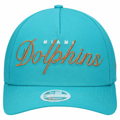 NFL Miami Dolphins Women's Metallic 9FORTY M-Crown A-Frame Adjustable Hat