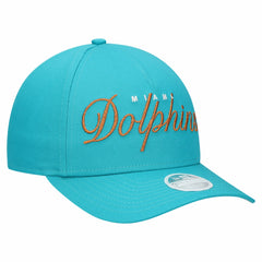 NFL Miami Dolphins Women's Metallic 9FORTY M-Crown A-Frame Adjustable Hat