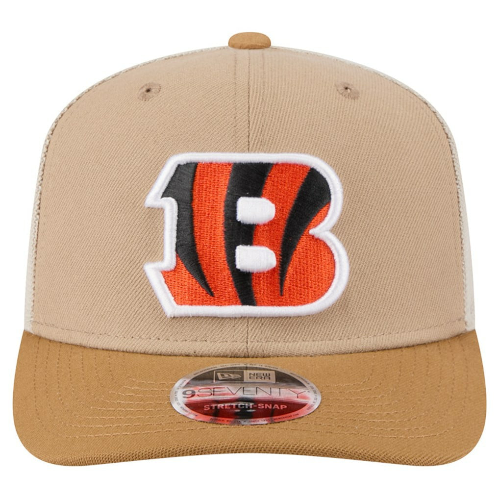 NFL Cincinnati Bengals Two-Tone Trucker 9SEVENTY Adjustable Hat