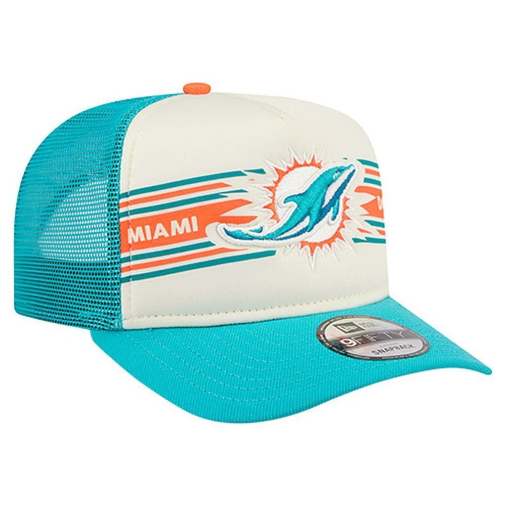 NFL Miami Dolphins Banner A-Frame 9FIFTY Trucker Snapback Hat