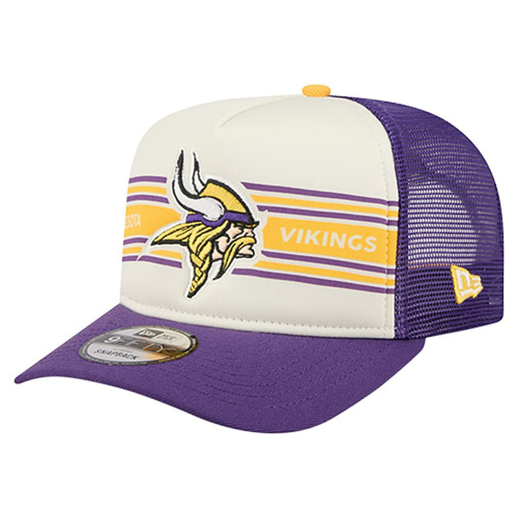 NFL Minnesota Vikings Banner A-Frame 9FIFTY Trucker Snapback Hat