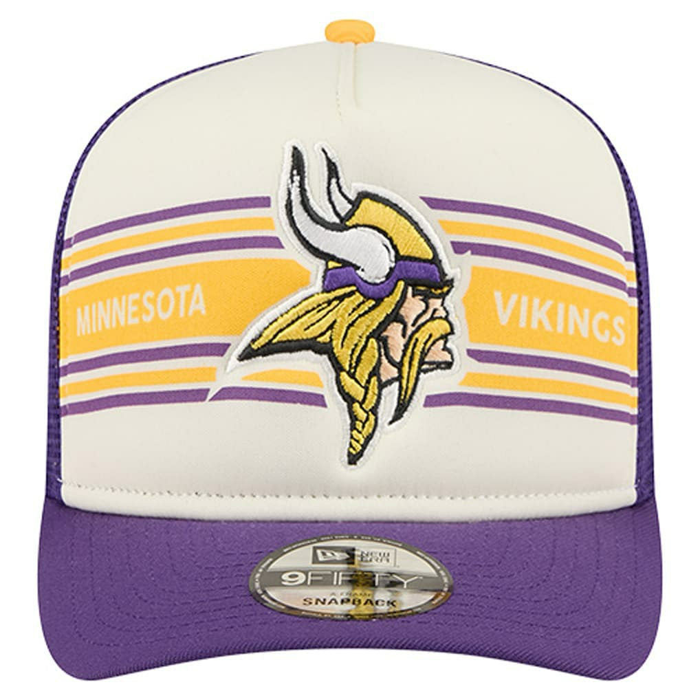 NFL Minnesota Vikings Banner A-Frame 9FIFTY Trucker Snapback Hat