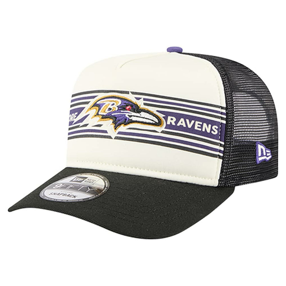 NFL Baltimore Ravens Banner A-Frame 9FIFTY Trucker Snapback Hat