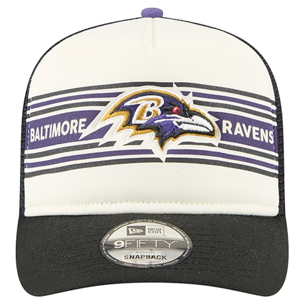 NFL Baltimore Ravens Banner A-Frame 9FIFTY Trucker Snapback Hat