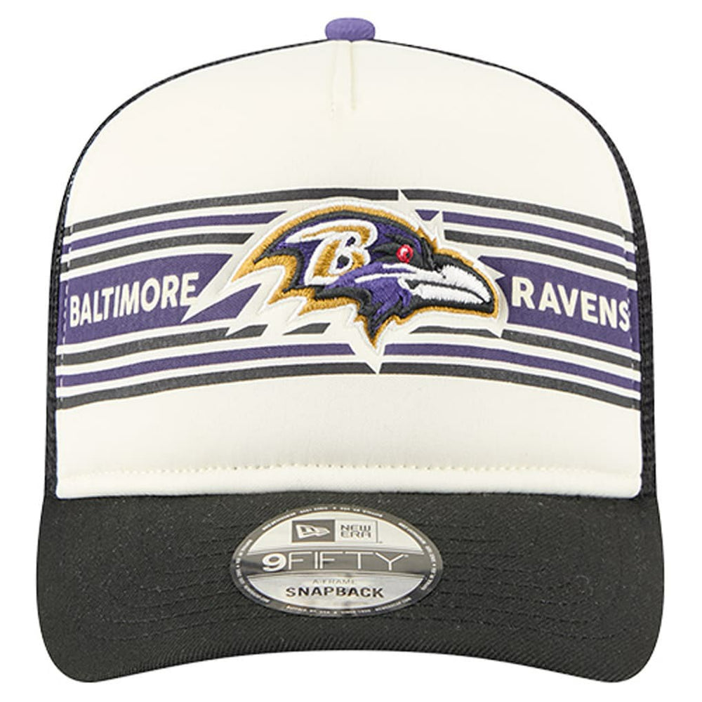 NFL Baltimore Ravens Banner A-Frame 9FIFTY Trucker Snapback Hat