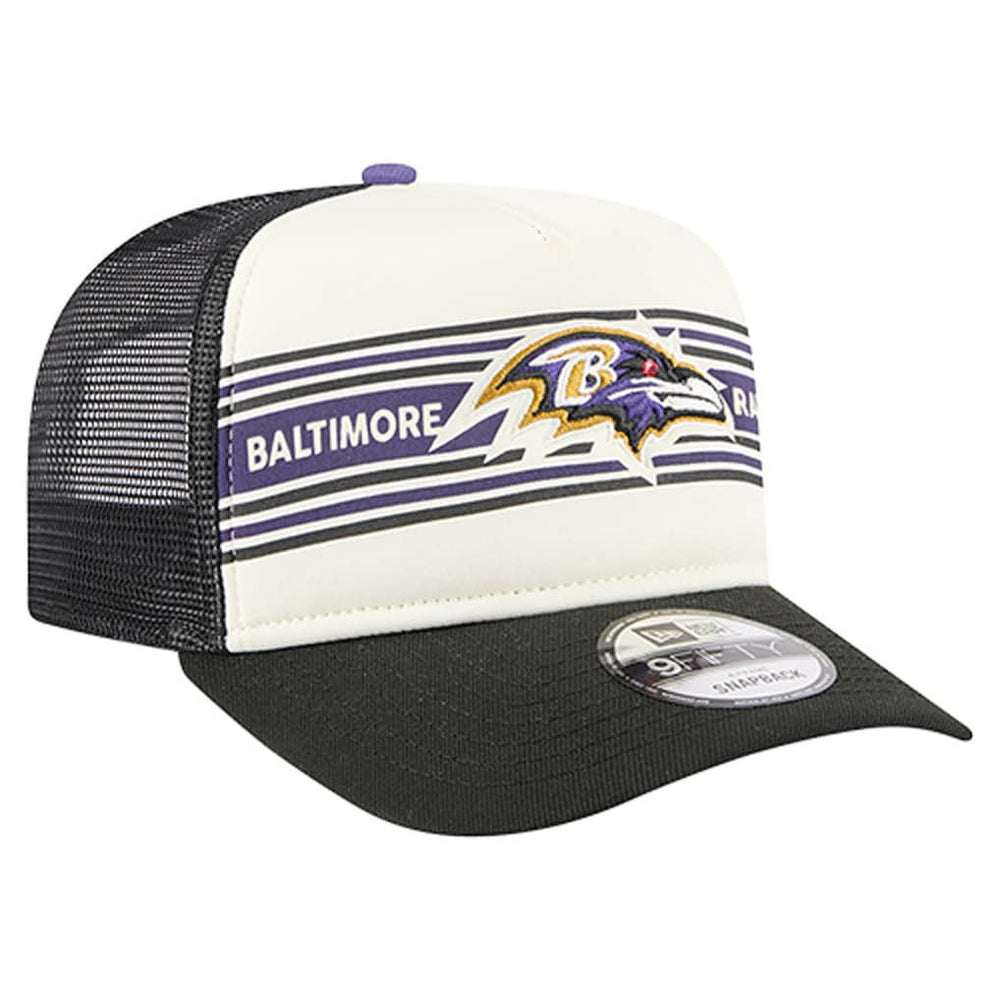 NFL Baltimore Ravens Banner A-Frame 9FIFTY Trucker Snapback Hat