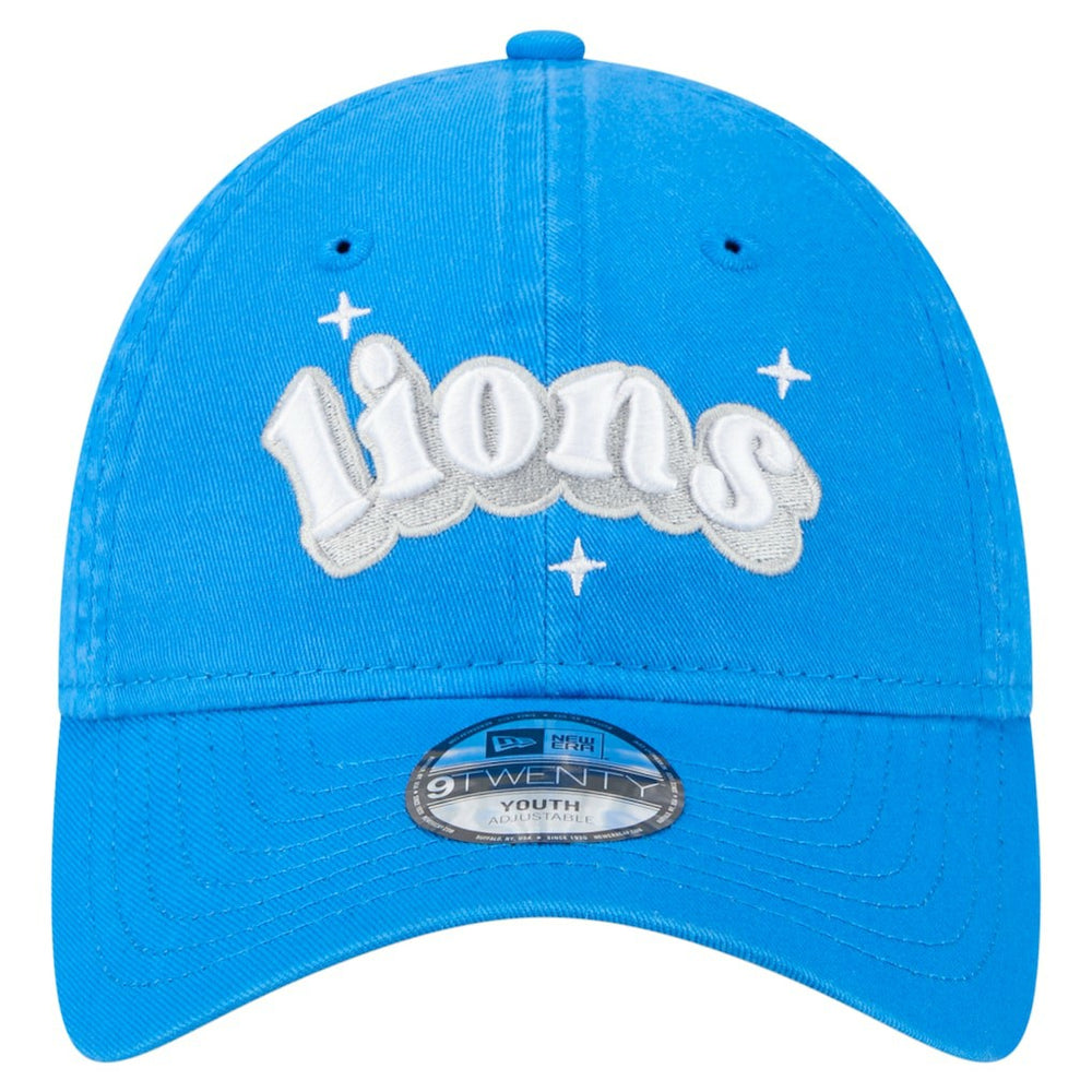 NFL Detroit Lions Girls Youth Cheer 9TWENTY Adjustable Hat