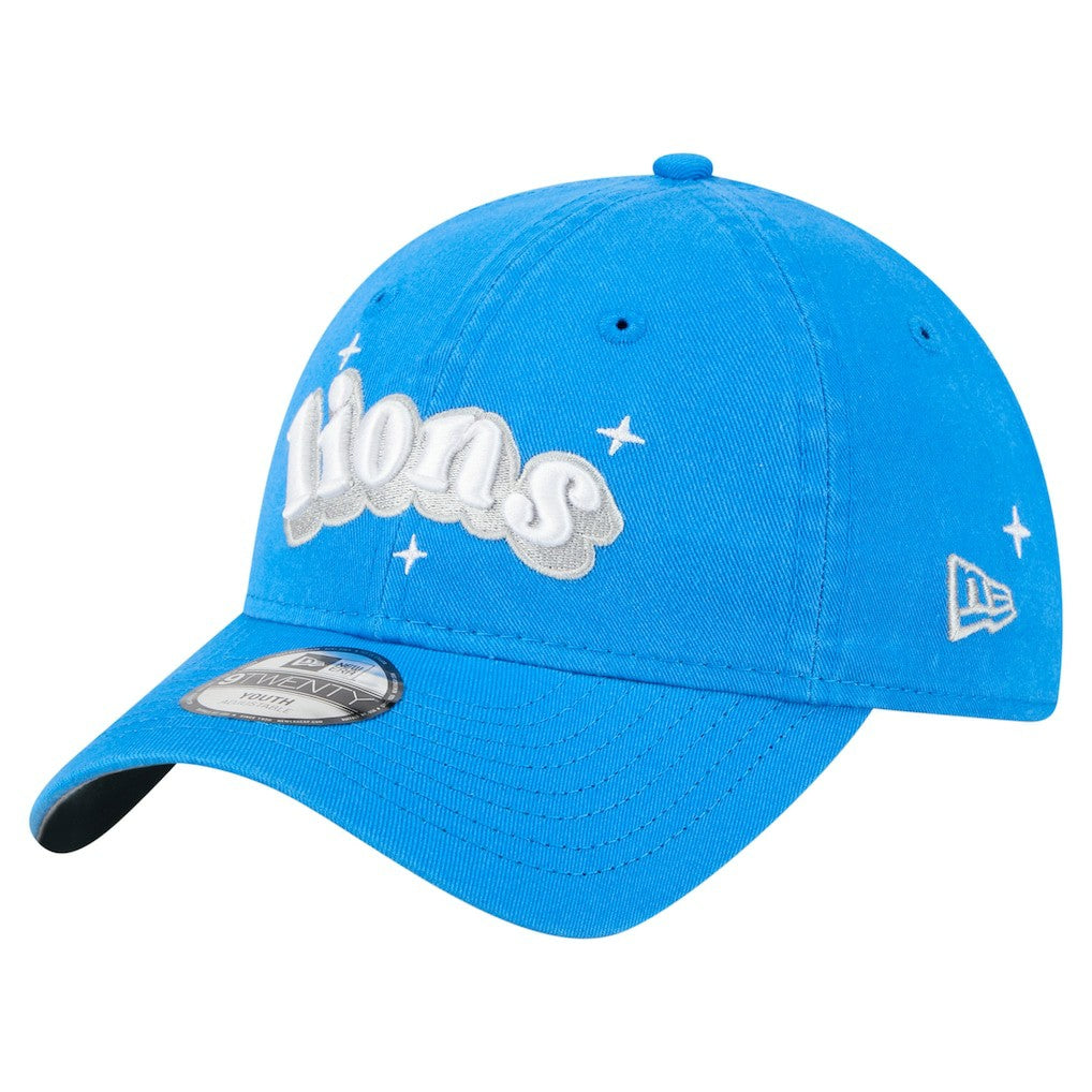 NFL Detroit Lions Girls Youth Cheer 9TWENTY Adjustable Hat