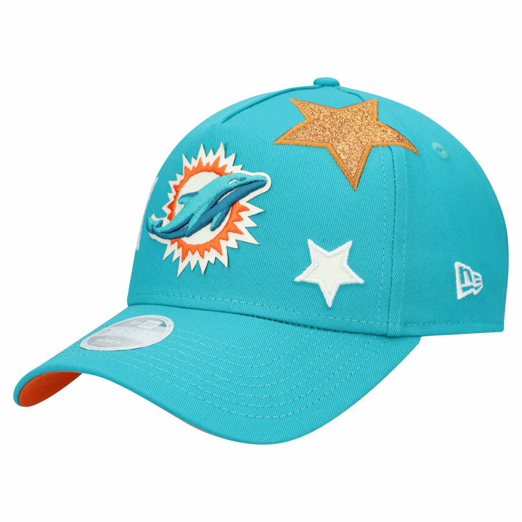 NFL Miami Dolphins Women's Stardom A-Frame 9FORTY Adjustable Hat