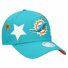 NFL Miami Dolphins Women's Stardom A-Frame 9FORTY Adjustable Hat