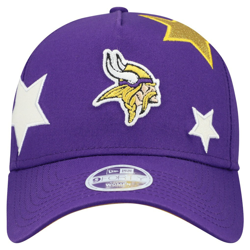 NFL Minnesota Vikings Women's Stardom A-Frame 9FORTY Adjustable Hat
