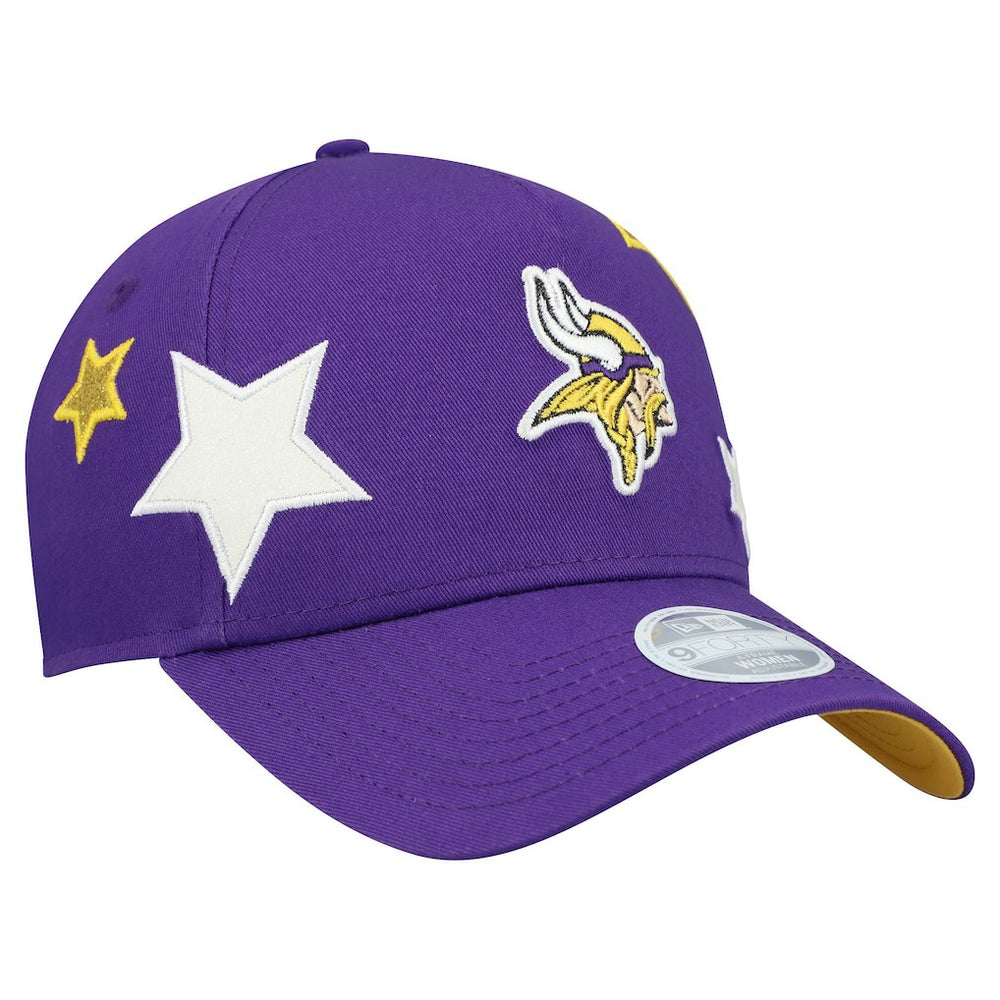 NFL Minnesota Vikings Women's Stardom A-Frame 9FORTY Adjustable Hat