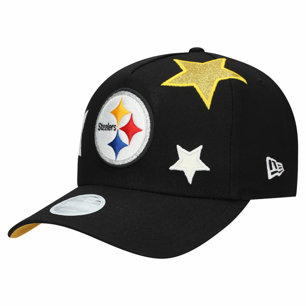NFL Pittsburgh Steelers Women's Stardom A-Frame 9FORTY Adjustable Hat