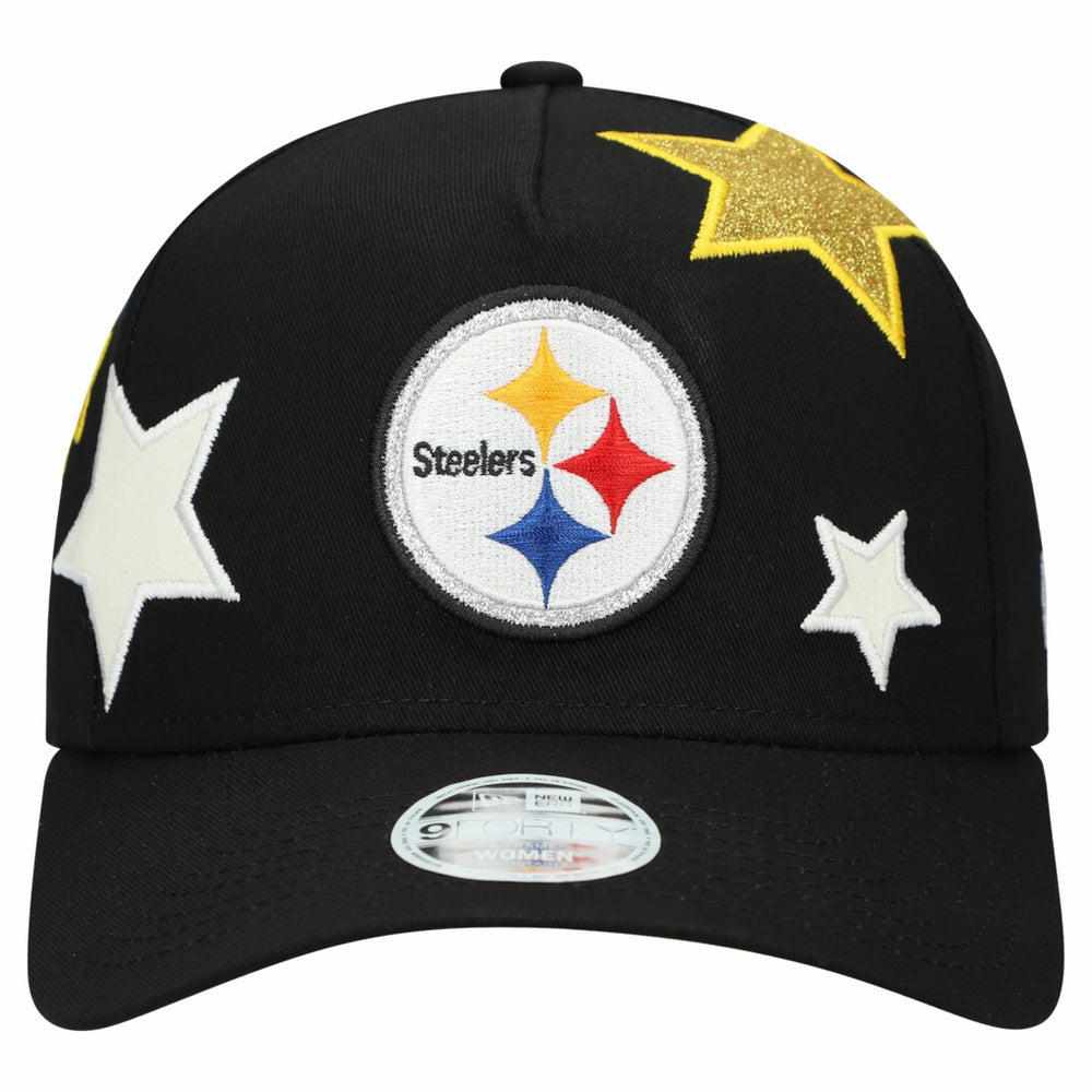 NFL Pittsburgh Steelers Women's Stardom A-Frame 9FORTY Adjustable Hat