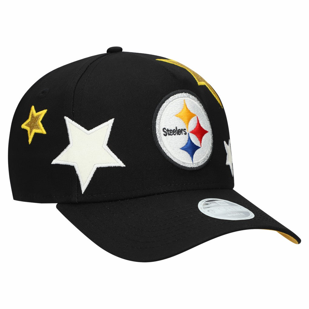 NFL Pittsburgh Steelers Women's Stardom A-Frame 9FORTY Adjustable Hat